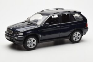 BMW X5 4.4i E53 Tamsiai Mėlynas Kyosho 1:18