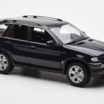 BMW X5 4.4i E53 Tamsiai Mėlynas Kyosho 1:18 - image 6 of 8