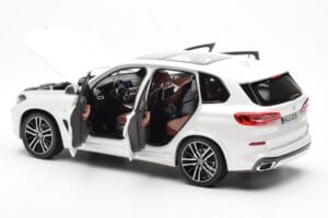 BMW X5 G05 Baltas Paragon 1:18 80432450996 Metalas - nuotrauka 5 iš 8