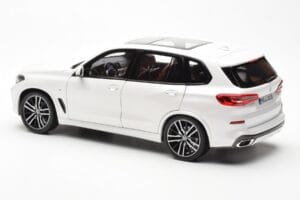 BMW X5 G05 Baltas Paragon 1:18 80432450996 Metalas - nuotrauka 7 iš 8