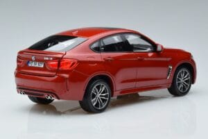 BMW X6M F86 Raudonas Norev 1:18 183242 Metalas - nuotrauka 3 iš 7
