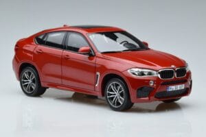 BMW X6M F86 Raudonas Norev 1:18 183242 Metalas - nuotrauka 5 iš 7