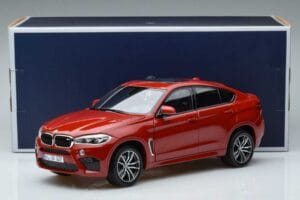 BMW X6M F86 Raudonas Norev 1:18 183242 Metalas - nuotrauka 7 iš 7