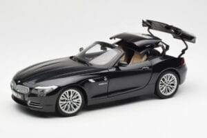 BMW Z4 E89 Spider Juodas Metalinis Kyosho 1:18 08771BK Metalas - nuotrauka 3 iš 9