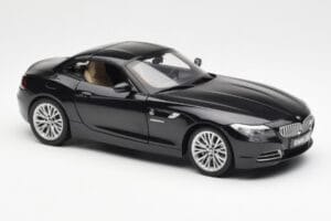 BMW Z4 E89 Spider Juodas Metalinis Kyosho 1:18 08771BK Metalas - nuotrauka 7 iš 9