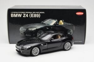 BMW Z4 E89 Spider Juodas Metalinis Kyosho 1:18 08771BK Metalas - nuotrauka 9 iš 9