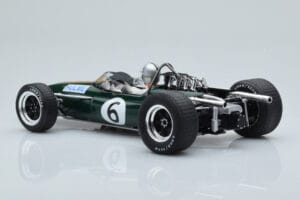 Brabham BT20 Repco #6 D. Hulme British GP 1966 MCG 1:18 MCG18609F Metalas - nuotrauka 5 iš 6