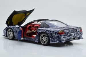 Chevrolet Callaway C12 Corvette MUKO Artcar AUTOart 1:18 71014 Metalas - nuotrauka 3 iš 9