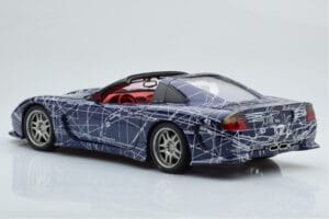 Chevrolet Callaway C12 Corvette MUKO Artcar AUTOart 1:18 71014 Metalas - nuotrauka 8 iš 9