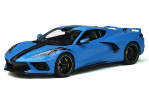 Chevrolet Corvette C8 Rapid Mėlynas GT Spirit 1:18 GT286 Derva - nuotrauka 2 iš 7