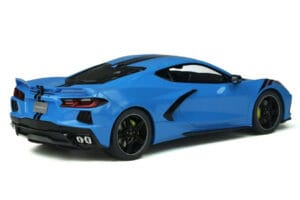 Chevrolet Corvette C8 Rapid Mėlynas GT Spirit 1:18 GT286 Derva - nuotrauka 3 iš 7