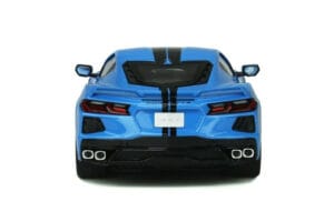 Chevrolet Corvette C8 Rapid Mėlynas GT Spirit 1:18 GT286 Derva - nuotrauka 5 iš 7
