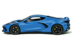Chevrolet Corvette C8 Rapid Mėlynas GT Spirit 1:18 GT286 Derva - nuotrauka 6 iš 7
