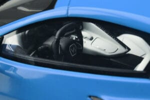 Chevrolet Corvette C8 Rapid Mėlynas GT Spirit 1:18 GT286 Derva - nuotrauka 7 iš 7