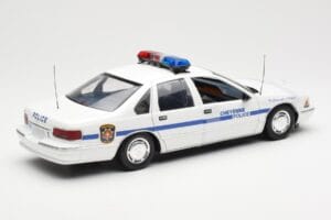 Chevrolet Caprice Cheyenne Policija UT Models 1:18 21025 Metalas - nuotrauka 2 iš 6