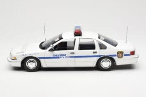 Chevrolet Caprice Cheyenne Policija UT Models 1:18 21025 Metalas - nuotrauka 3 iš 6