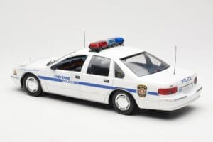 Chevrolet Caprice Cheyenne Policija UT Models 1:18 21025 Metalas - nuotrauka 5 iš 6