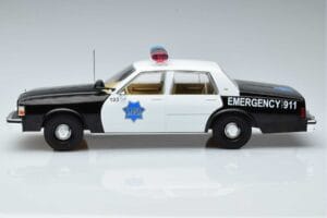 Chevrolet Caprice San Francisco Police Department MCG 1:18 MCG18389 Metalas - nuotrauka 3 iš 6