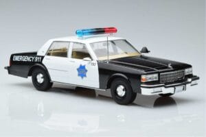Chevrolet Caprice San Francisco Police Department MCG 1:18 MCG18389 Metalas - nuotrauka 4 iš 6