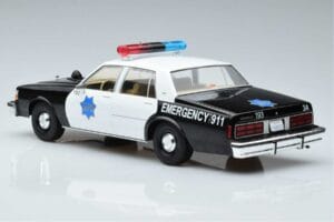 Chevrolet Caprice San Francisco Police Department MCG 1:18 MCG18389 Metalas - nuotrauka 5 iš 6