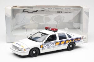 Chevrolet Caprice Watkins Glen Policija UT Models 1:18 21028 Metalas - nuotrauka 6 iš 6