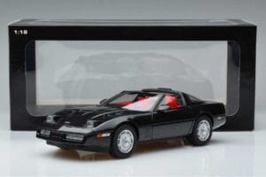 Chevrolet Corvette C4 Juodas AUTOart 1:18 71242 Metalas - nuotrauka 8 iš 8
