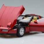 Chevrolet Corvette C4 Raudonas AUTOart 1:18 71241 Metalas - image 2 of 8