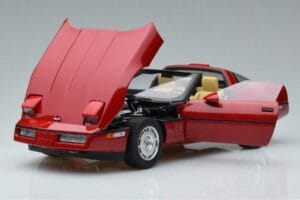 Chevrolet Corvette C4 Raudonas AUTOart 1:18 71241 Metalas - nuotrauka 2 iš 8