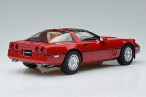 Chevrolet Corvette C4 Raudonas AUTOart 1:18 71241 Metalas - nuotrauka 3 iš 8