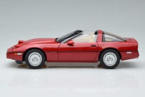 Chevrolet Corvette C4 Raudonas AUTOart 1:18 71241 Metalas - nuotrauka 4 iš 8
