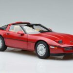 Chevrolet Corvette C4 Raudonas AUTOart 1:18 71241 Metalas - image 6 of 8