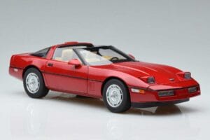 Chevrolet Corvette C4 Raudonas AUTOart 1:18 71241 Metalas - nuotrauka 6 iš 8