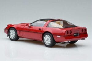 Chevrolet Corvette C4 Raudonas AUTOart 1:18 71241 Metalas - nuotrauka 7 iš 8
