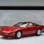 Chevrolet Corvette C4 Raudonas AUTOart 1:18 71241 Metalas - image 8 of 8
