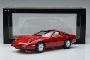 Chevrolet Corvette C4 Raudonas AUTOart 1:18 71241 Metalas - nuotrauka 8 iš 8