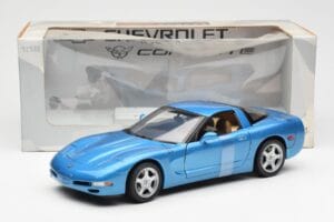 Chevrolet Corvette C5 Mėlynas Metalinis UT Models 1:18 21004 Metalas - nuotrauka 6 iš 6