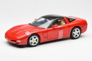 Chevrolet Corvette C5 Hardtop Raudonas UT Models 1:18