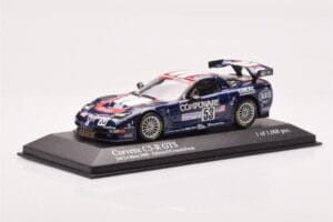 Chevrolet Corvette C5R #53 R. Fellows / J. O'Connell / F. Freon 24 Hours of Le Mans 2003 Minichamps 1:43 400031453 Metalas - nuotrauka 2 iš 4