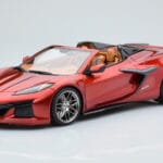 Chevrolet Corvette C8 Z06 Kabrioletas Raudonas Mist GT Spirit 1:18