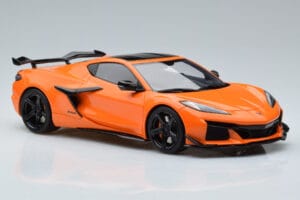 Chevrolet Corvette C8 Z06 Oranžinis GT Spirit 1:18 GT417 Derva - nuotrauka 4 iš 6
