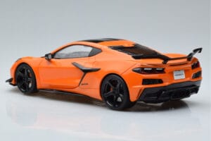 Chevrolet Corvette C8 Z06 Oranžinis GT Spirit 1:18 GT417 Derva - nuotrauka 5 iš 6