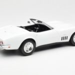 Chevrolet Corvette C3 Kabrioletas Can-Am Baltas Norev 1:18 - image 2 of 6