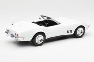 Chevrolet Corvette C3 Kabrioletas Can-Am Baltas Norev 1:18 189038 Metalas - nuotrauka 2 iš 6
