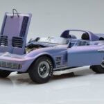 Chevrolet Corvette Grand Sport Roadster Laguna Seca Dangaus Mėlyna Exoto 1:18 - image 2 of 9