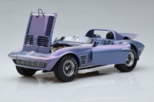 Chevrolet Corvette Grand Sport Roadster Laguna Seca Dangaus Mėlyna Exoto 1:18 EXPRM00080 Metalas - nuotrauka 2 iš 9