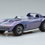 Chevrolet Corvette Grand Sport Roadster Laguna Seca Dangaus Mėlyna Exoto 1:18