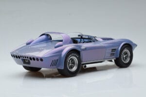 Chevrolet Corvette Grand Sport Roadster Laguna Seca Dangaus Mėlyna Exoto 1:18 EXPRM00080 Metalas - nuotrauka 3 iš 9