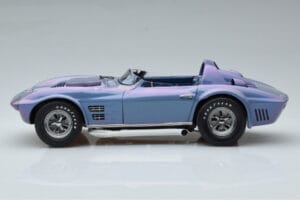 Chevrolet Corvette Grand Sport Roadster Laguna Seca Dangaus Mėlyna Exoto 1:18 EXPRM00080 Metalas - nuotrauka 4 iš 9
