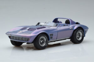 Chevrolet Corvette Grand Sport Roadster Laguna Seca Dangaus Mėlyna Exoto 1:18