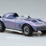 Chevrolet Corvette Grand Sport Roadster Laguna Seca Dangaus Mėlyna Exoto 1:18 - image 5 of 9